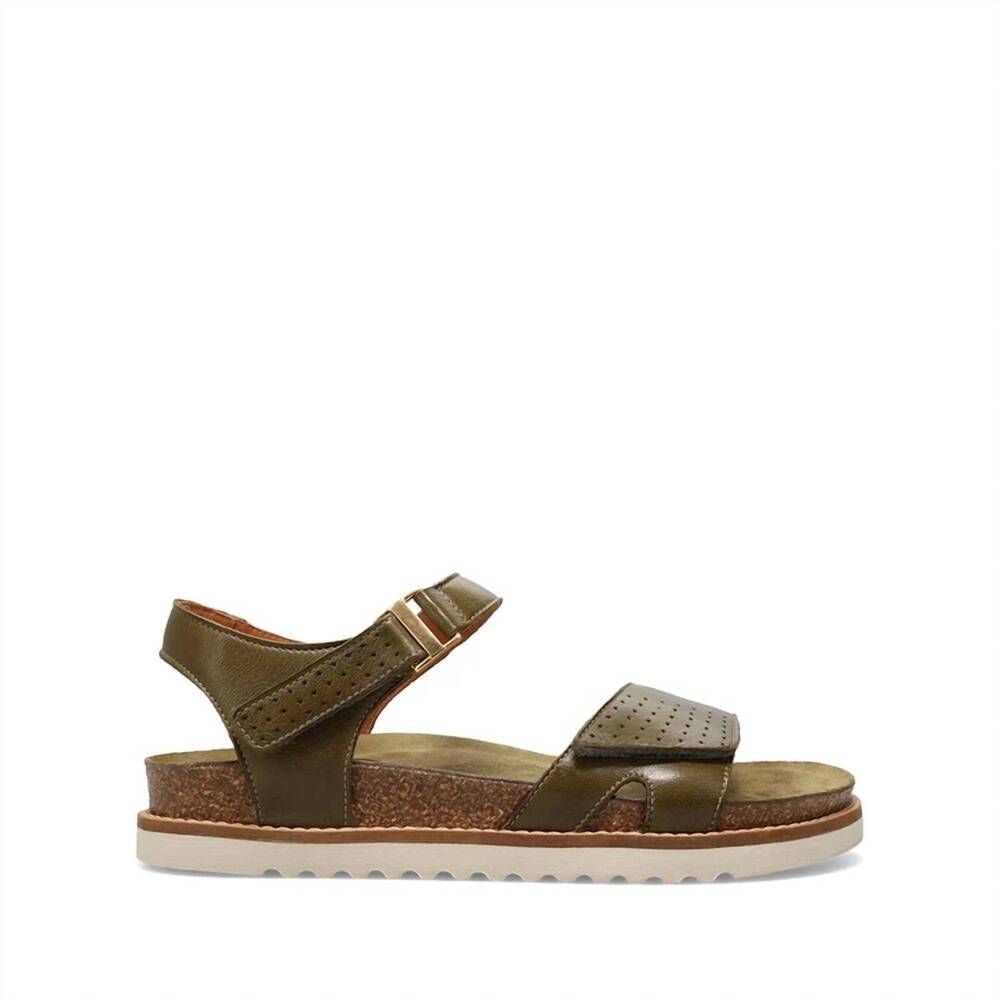 NEW TAOS women's modern sandal in avocado green